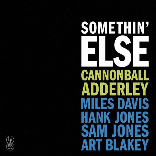 Cannonball Adderley - Somethin' Else - Yellow Vinyl (Vinyl LP)