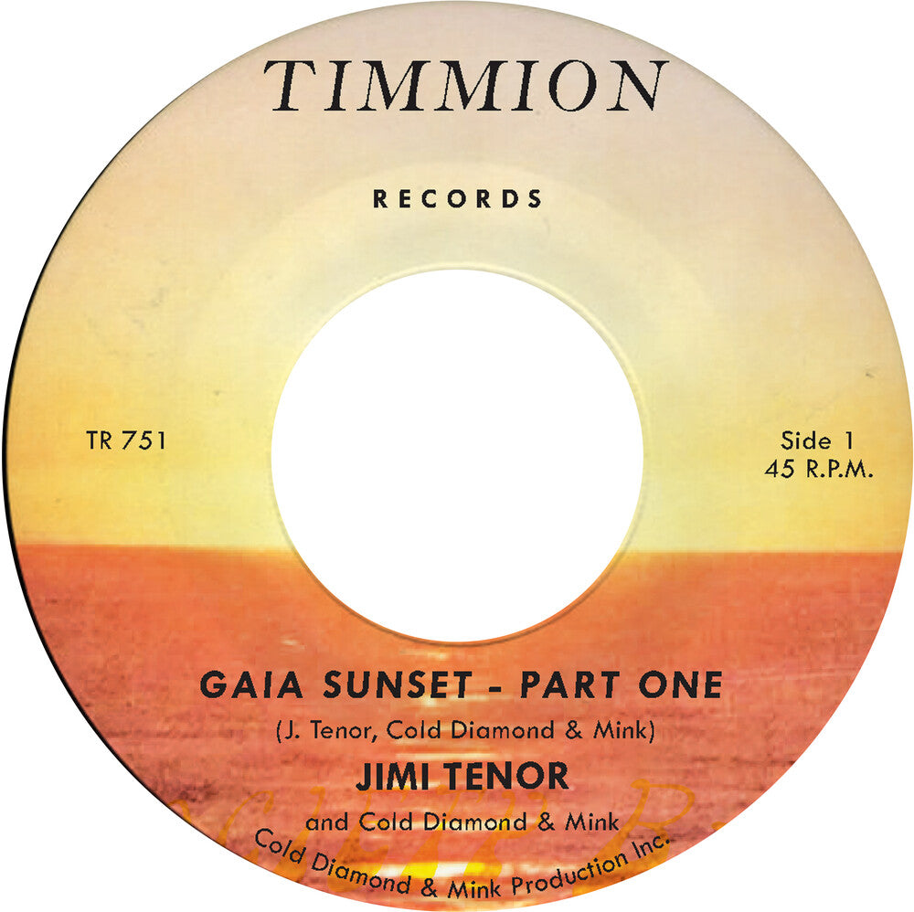 Jimi Enor  & Cold Diamond & Mink - Gaia Sunset [7" Vinyl]