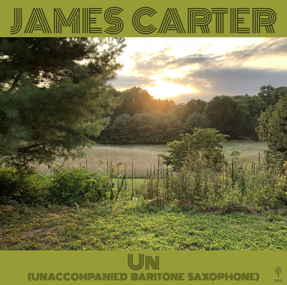 James Carter - Un (Unaccompanied Baritone Saxophone) (Gate) [LP]