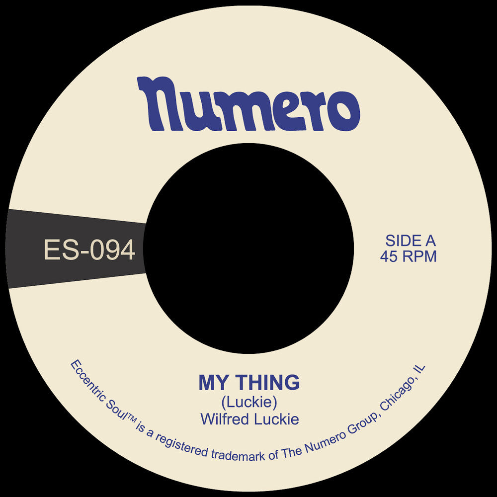 Wilfred Luckie - My Thing / Wait For Me [Colored Vinyl]