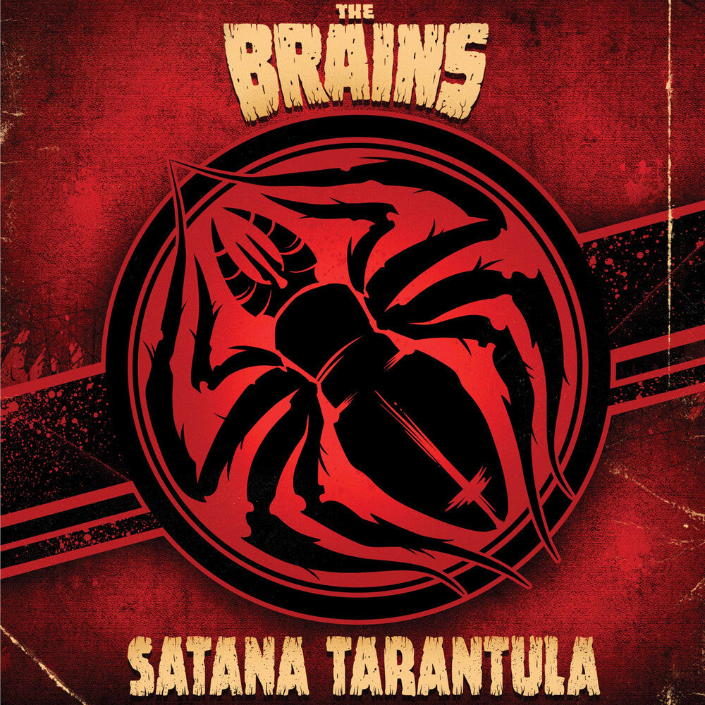Brains - Satana Tarantula [Colored Vinyl] (Gol) (Red) [Reissue]