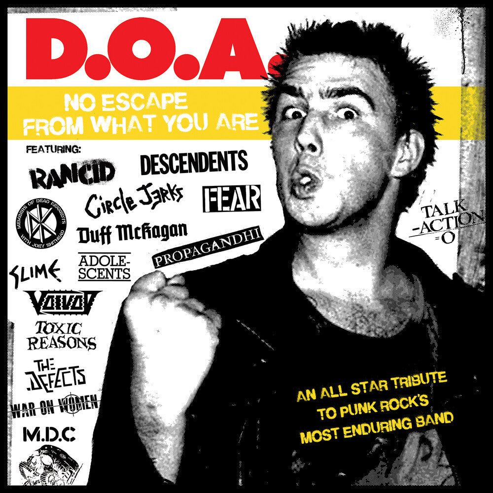 Doa - No Escape From What You Are / Various - DOA - No Escape From What You Are (Various Artists) Red [LP]
