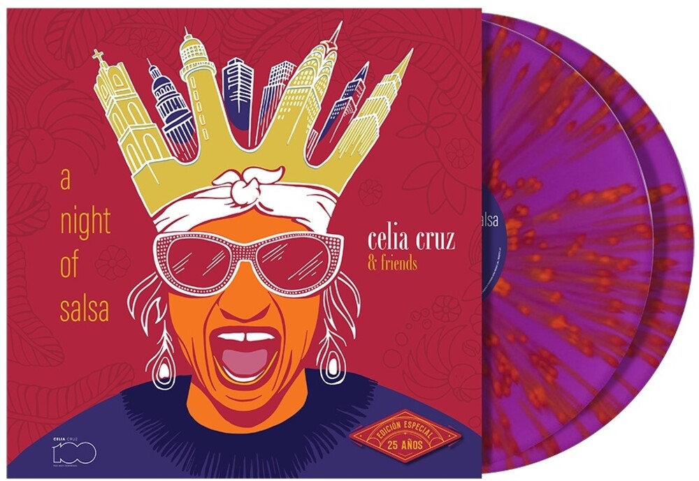 Celia Cruz  & Friends - Night Of Salsa (25th Anniversary Edition) [180g Magenta Splatter 2 LP]