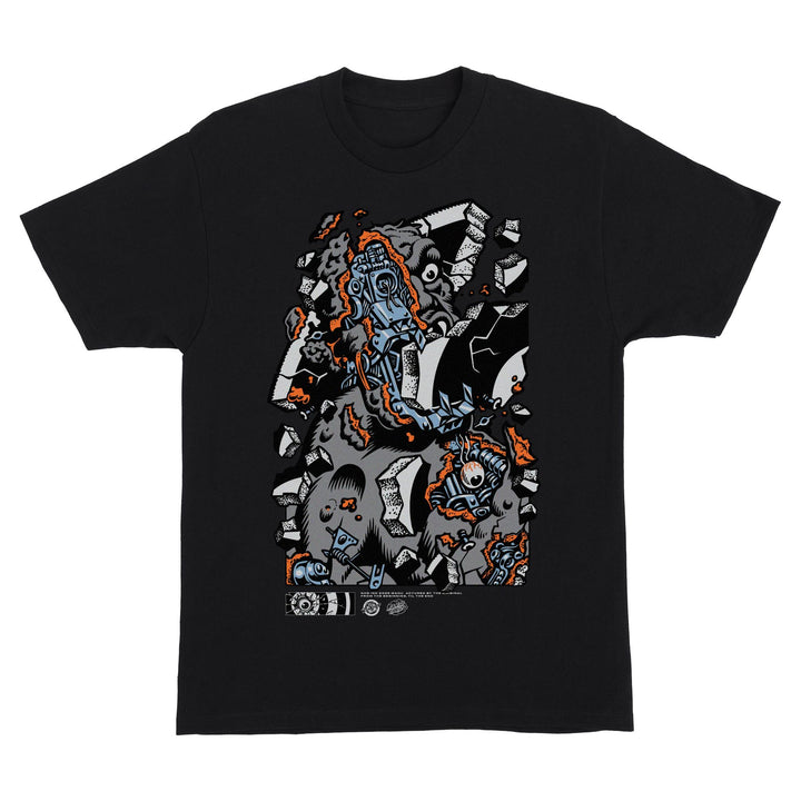 Santa Cruz Roskopp Macro Front T-Shirt