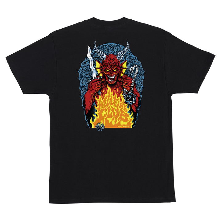 SANTA CRUZ x STRANGER THINGS HELLFIRE PIT T-SHIRT