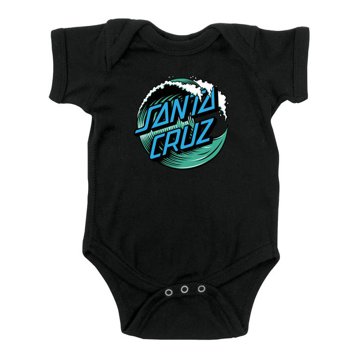 Santa Cruz Wave Dot Front S/S One Piece T-Shirt Infant ONSIE