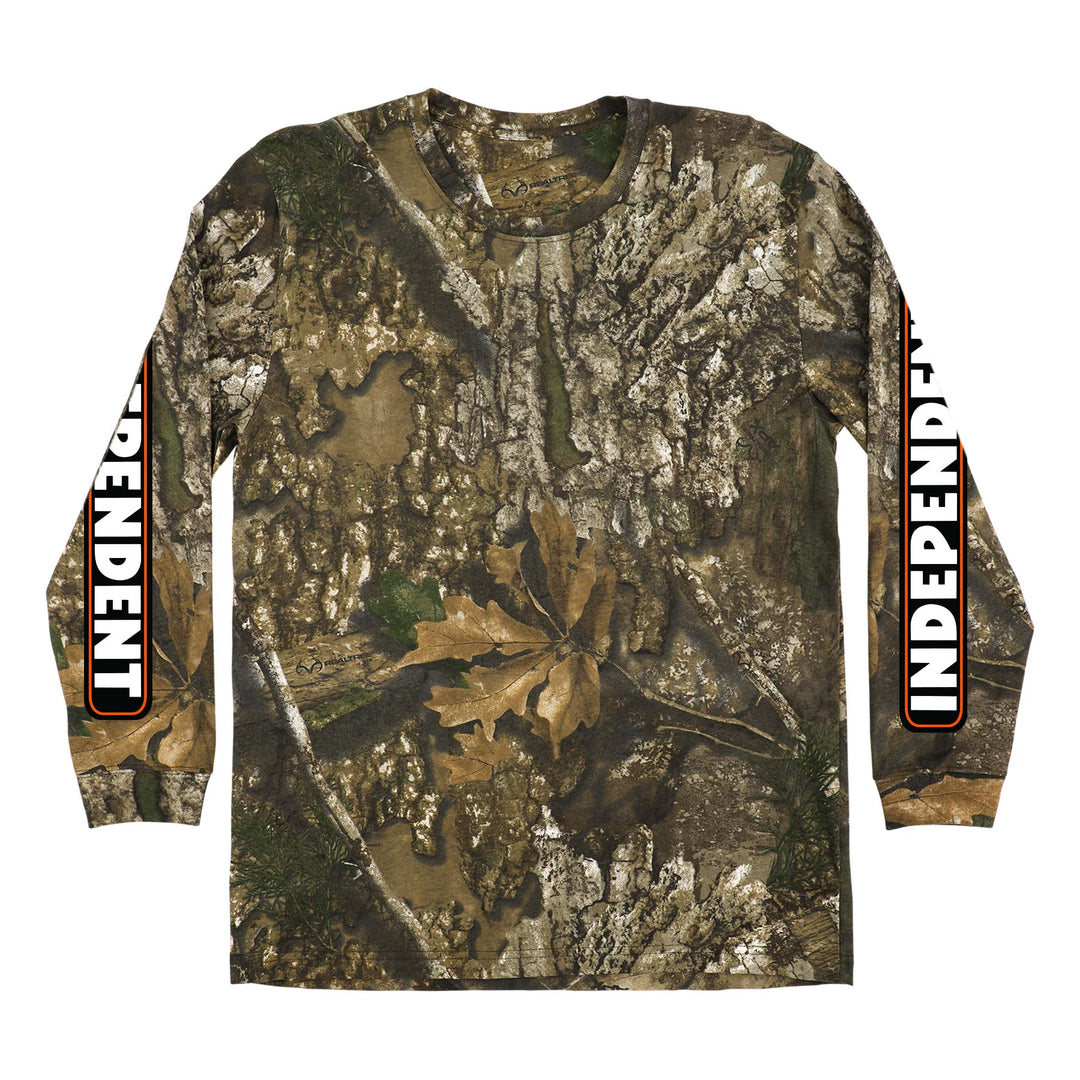 Independent x Realtree Bar Logo L/S T-Shirt