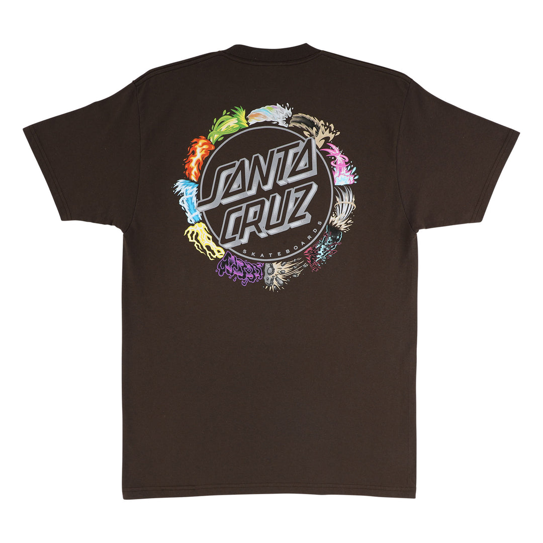 Santa Cruz Pokémon Power Dot S/S Heavyweight T-Shirt - Java