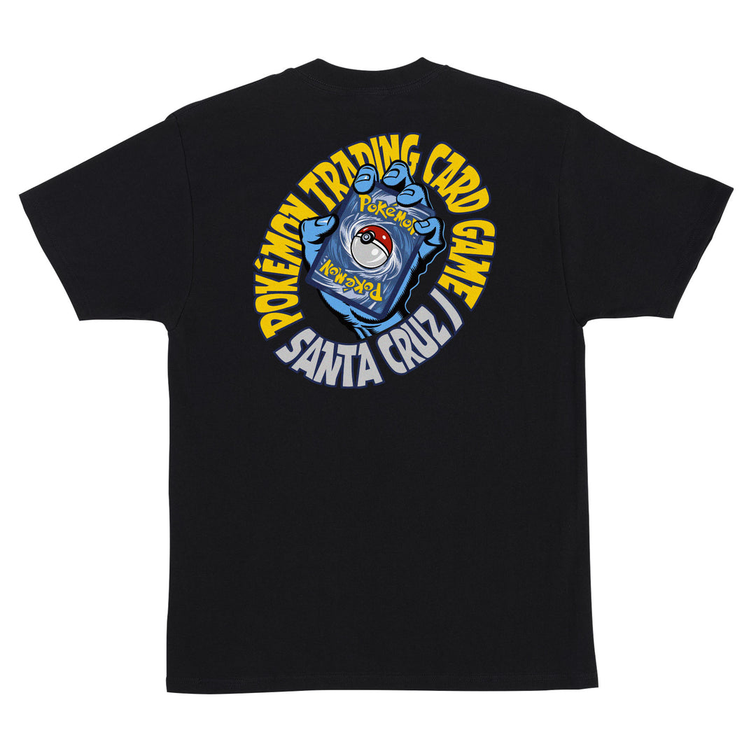 Santa Cruz Pokémon TCG Hand S/S Heavyweight T-Shirt - Black