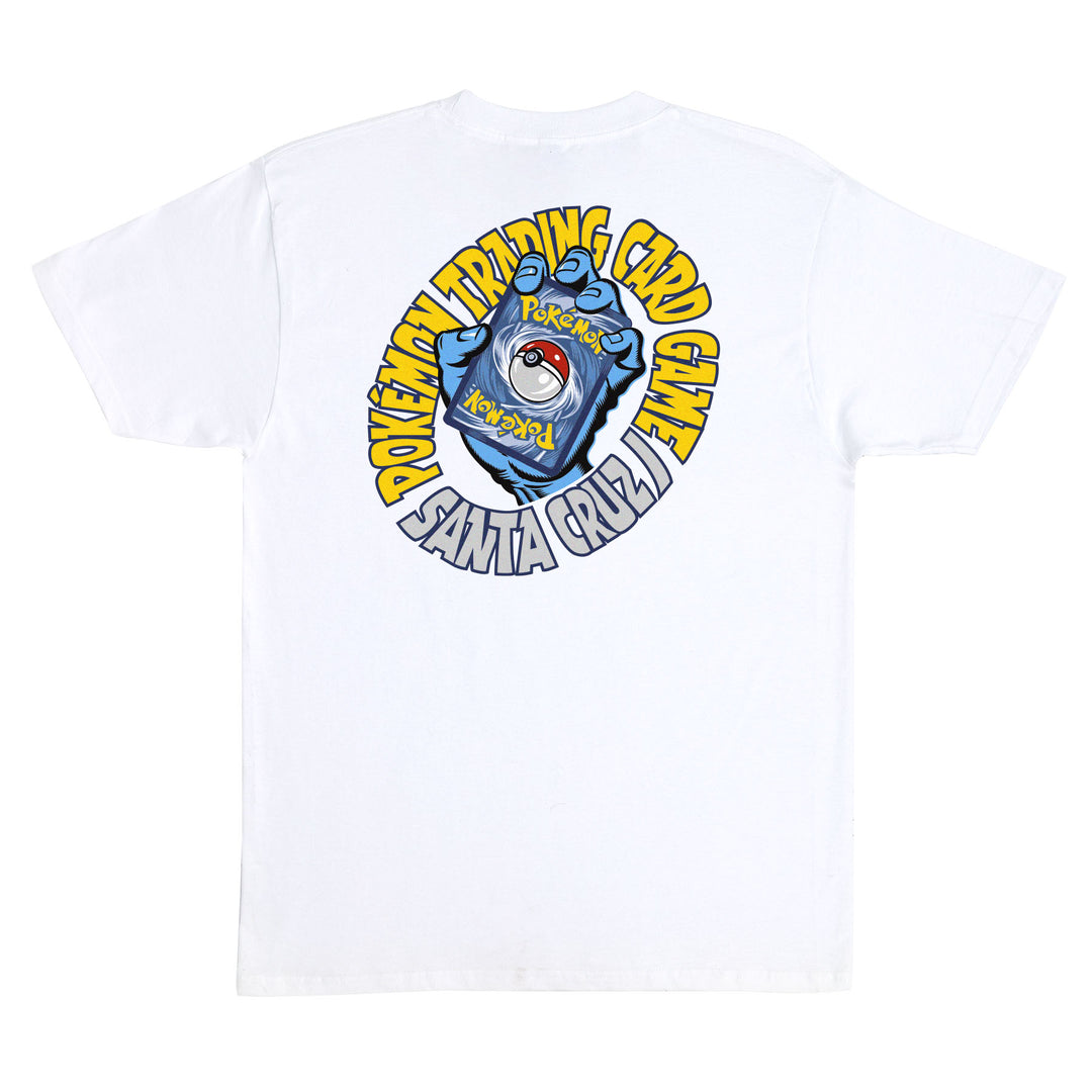 Santa Cruz Pokémon TCG Hand S/S Heavyweight T-Shirt - White