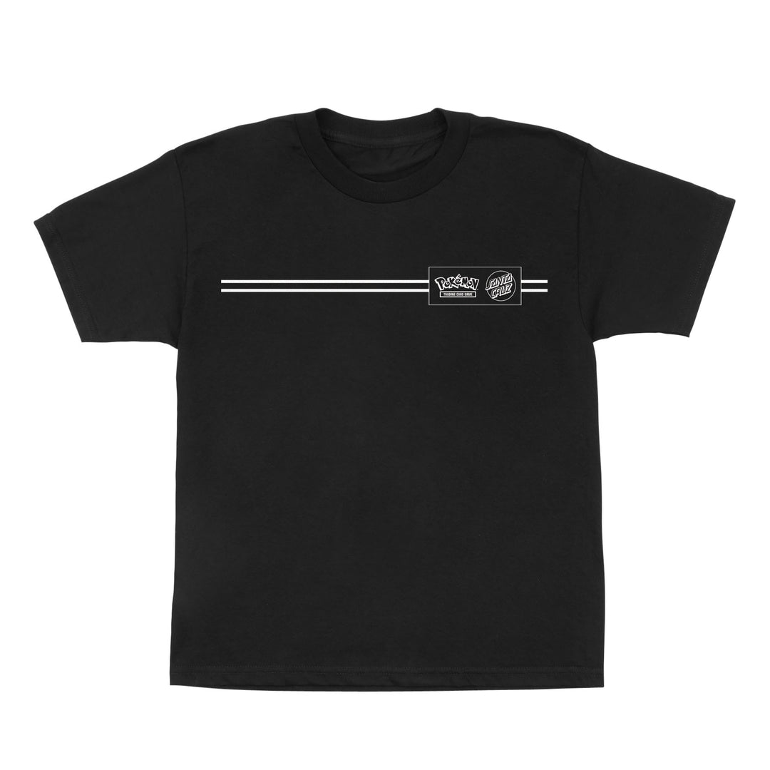 Santa Cruz Pokémon Energy Dot Youth S/S Midweight T-Shirt - Black