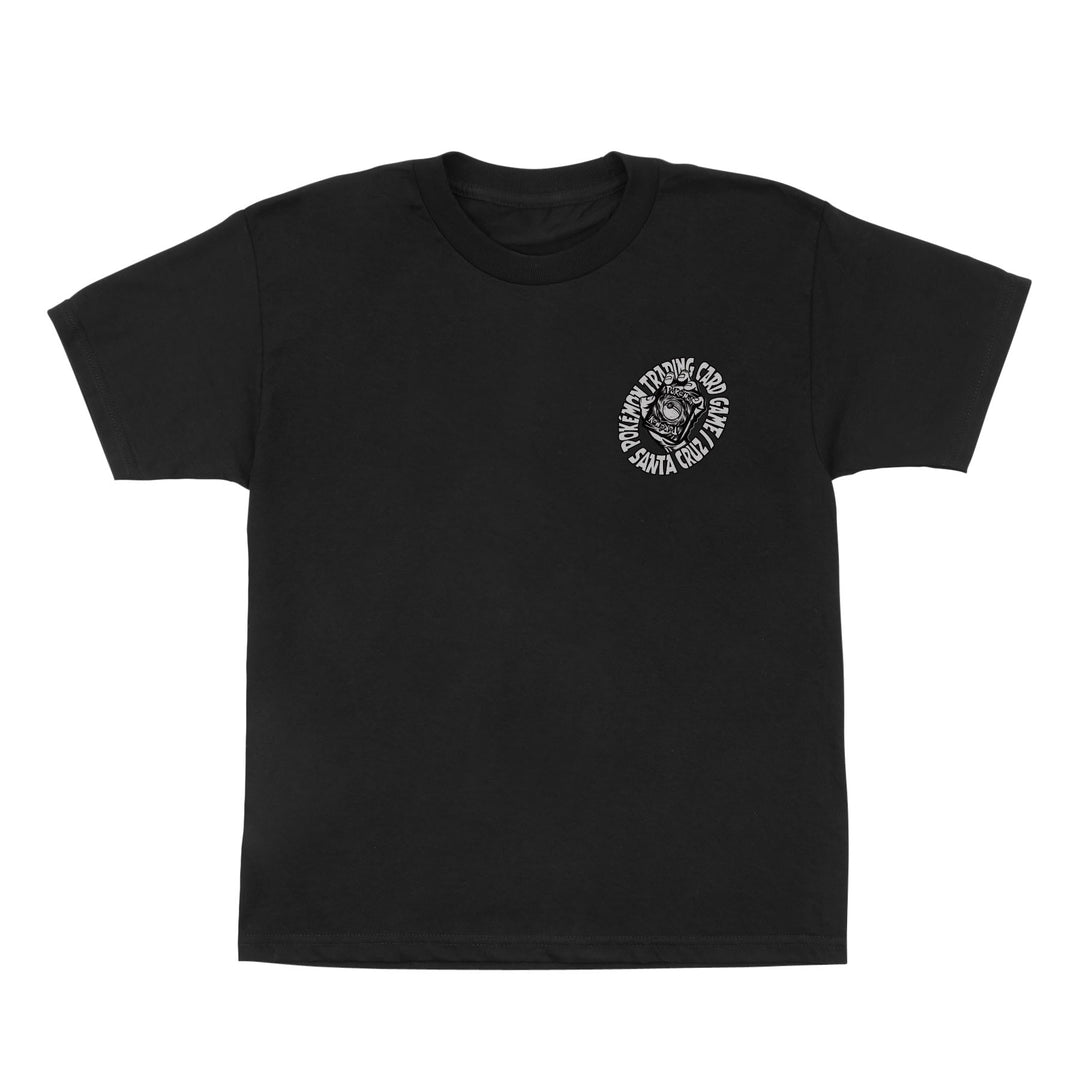 Santa Cruz Pokémon TCG Hand Youth S/S Midweight T-Shirt - Black