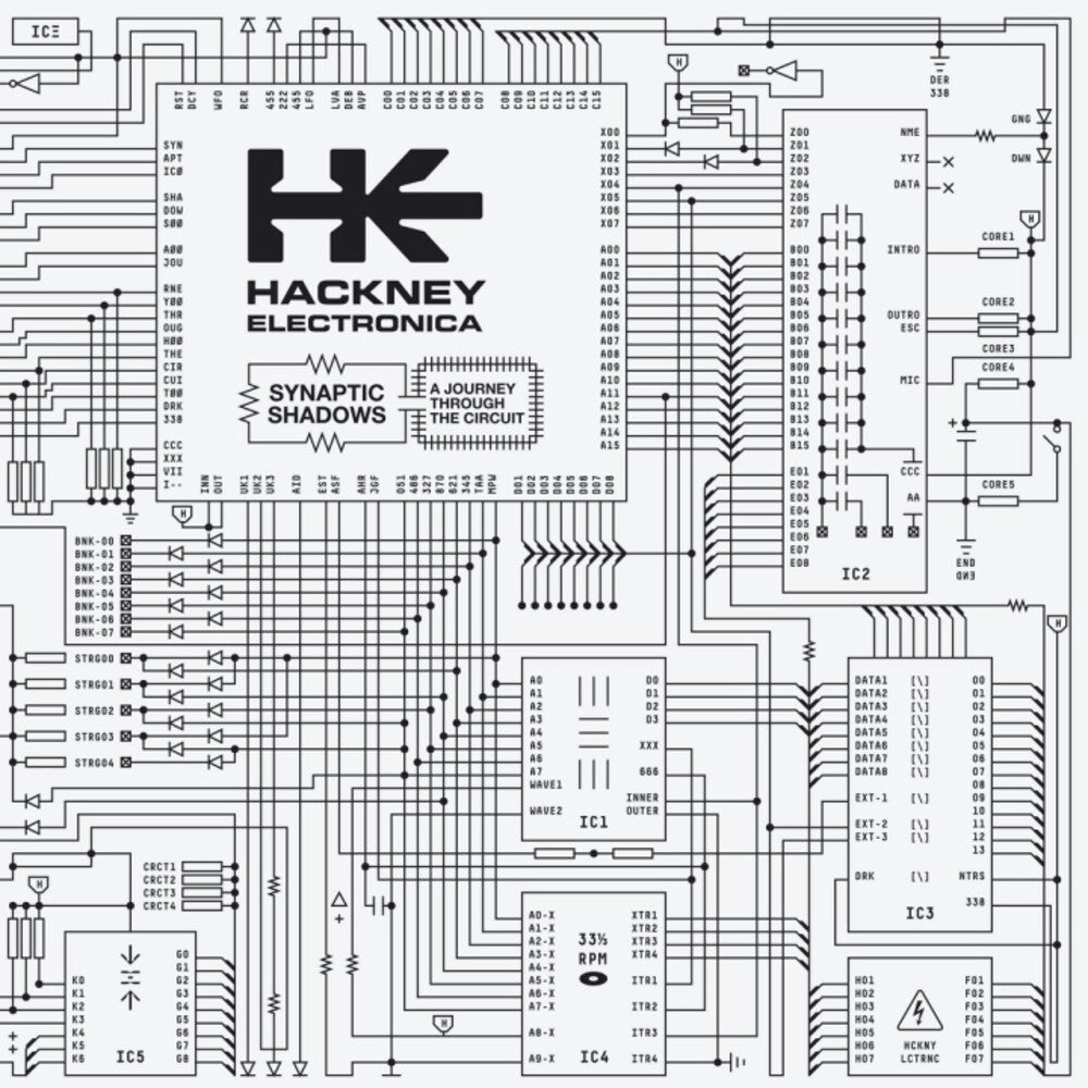 Hackney Electronica - Synaptic Shadows [12" Vinyl]