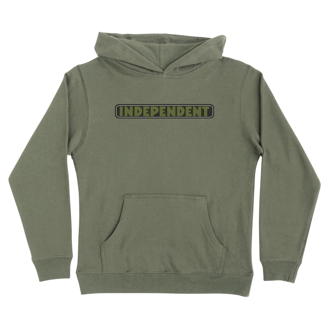 Independent Bar Logo Youth Size Pull-Over Hooded Sweatshirt