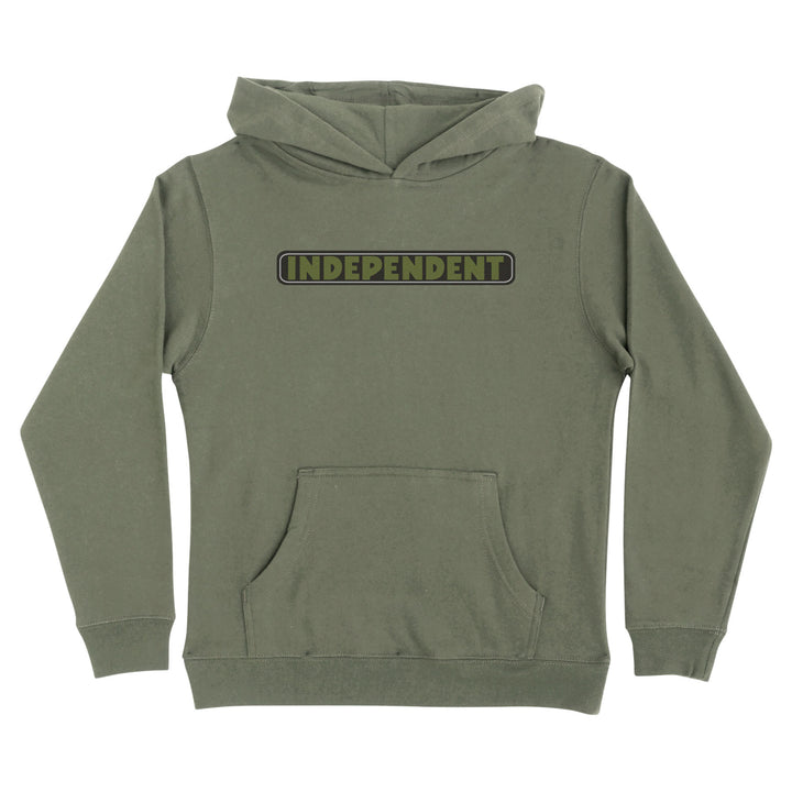 Independent Bar Logo Youth Size Pull-Over Hooded Sweatshirt