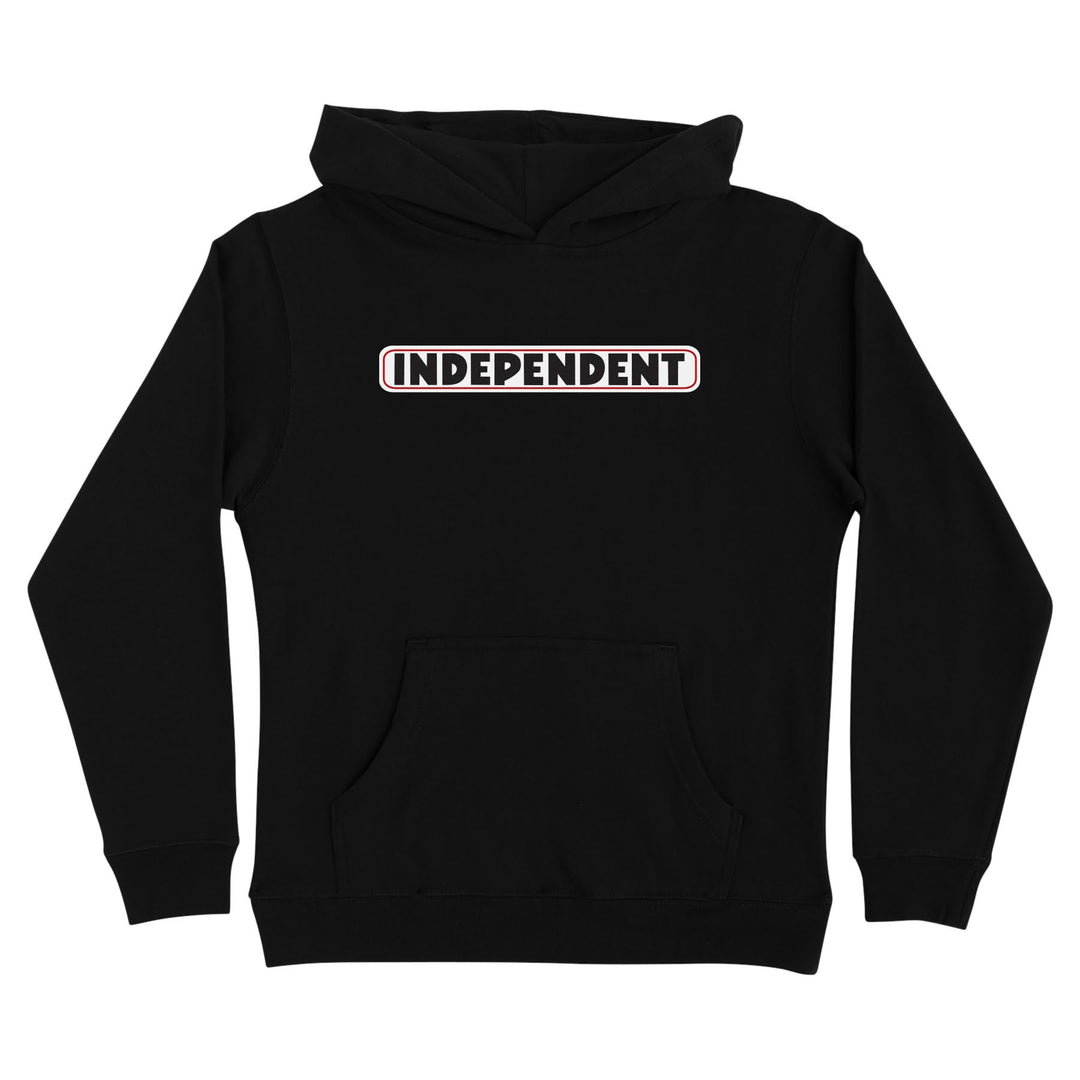 Independent Bar Logo Youth Size Pull-Over Hooded Sweatshirt