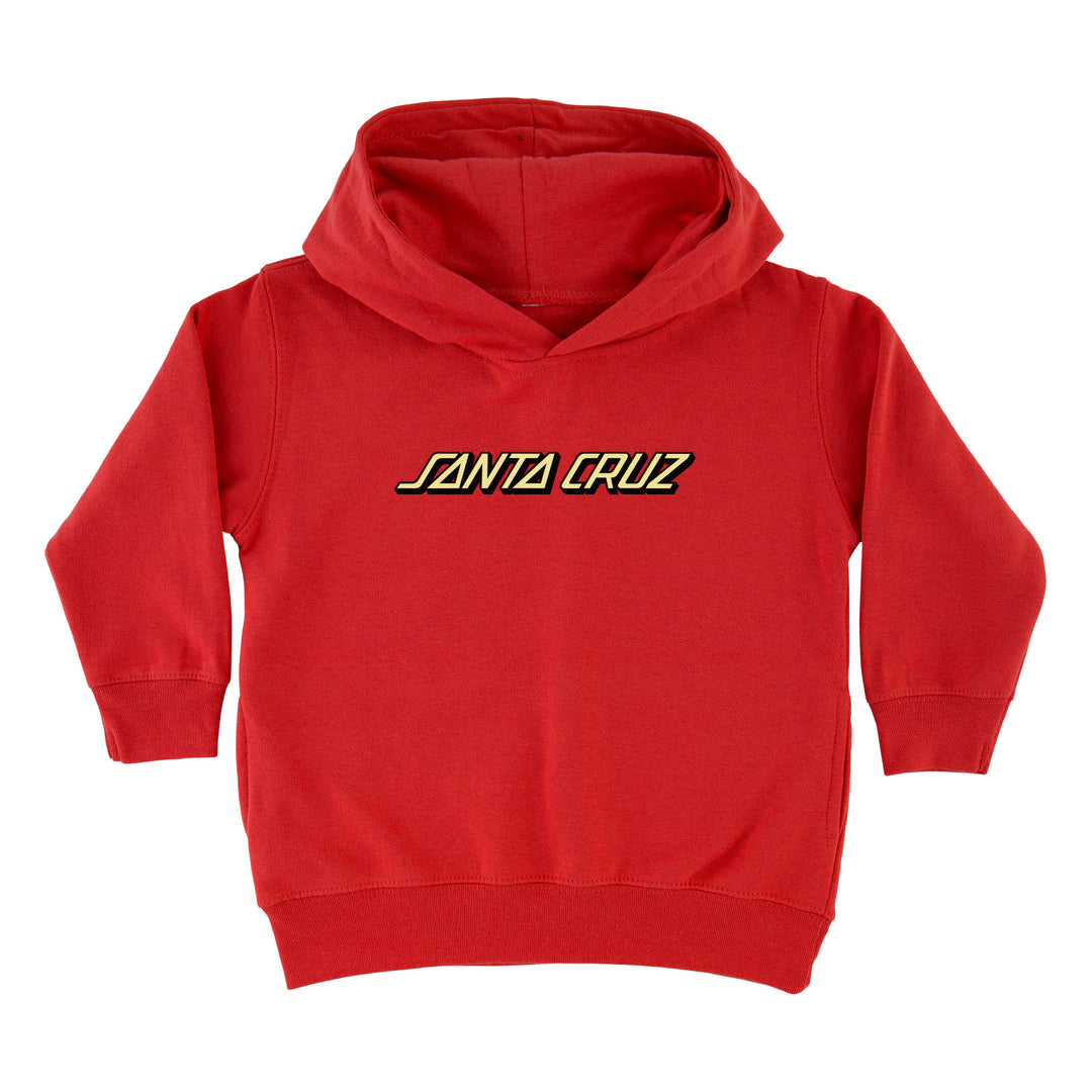 Santa Cruz Strip Center Kids Size Pull-Over Hooded Sweatshirt