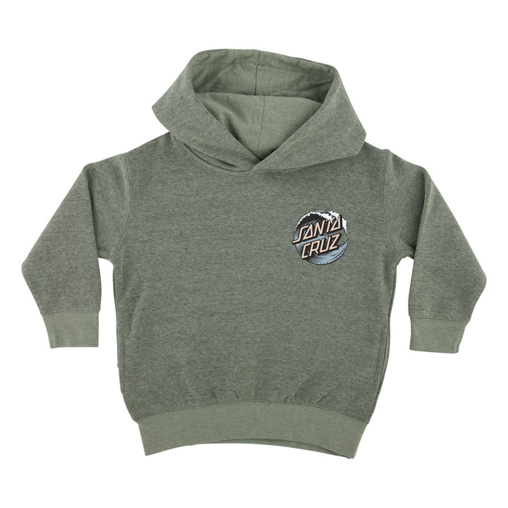 Santa Cruz Wave Dot Kids Size Pull-Over Hooded Sweatshirt