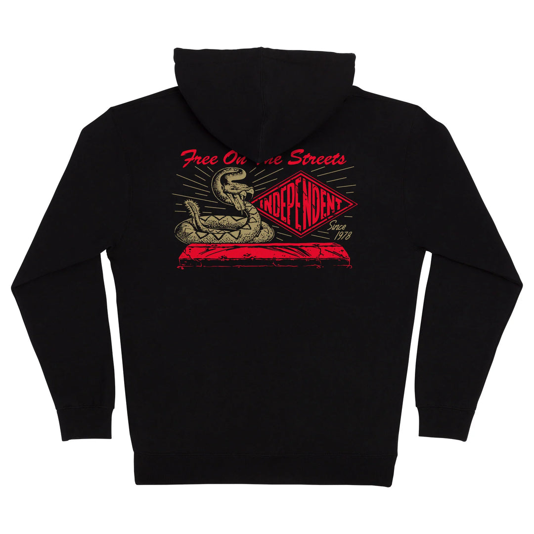 Independent Snake Bite Zip-Up Hooded Sweatshirt