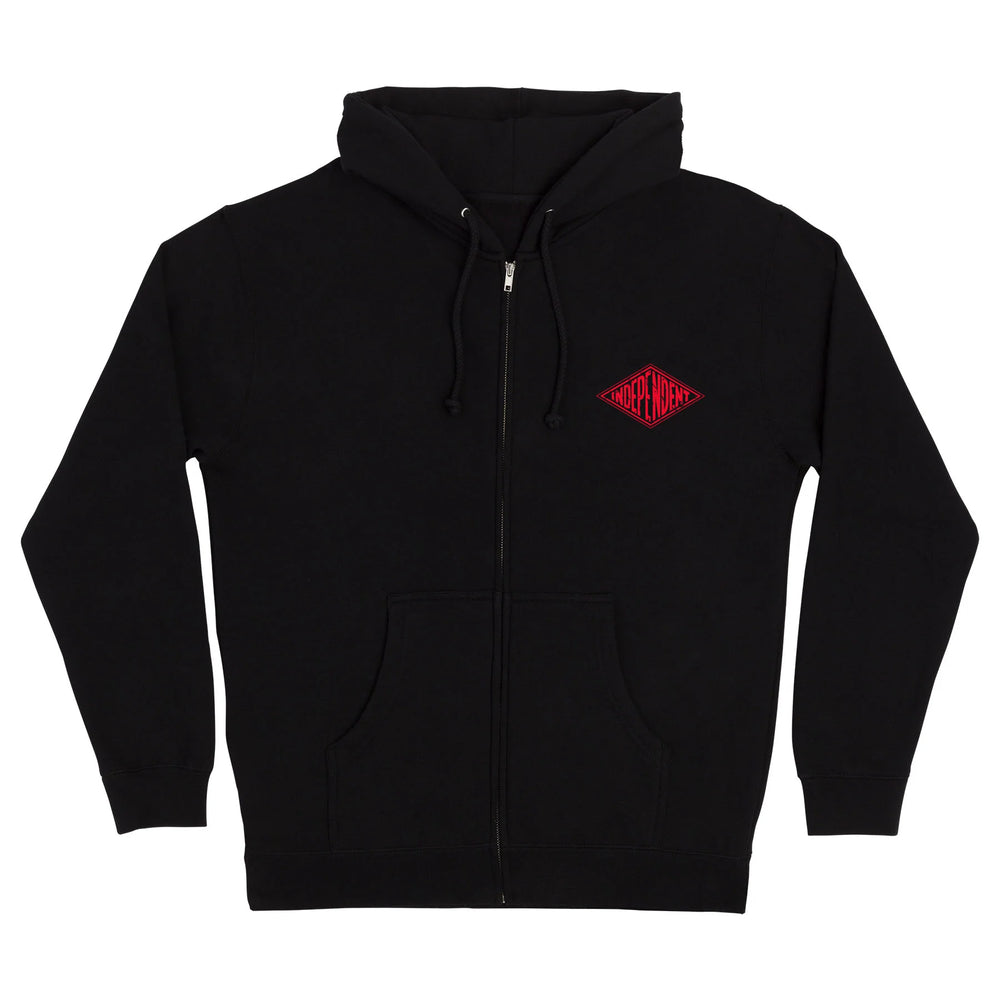 Independent Snake Bite Zip-Up Hooded Sweatshirt