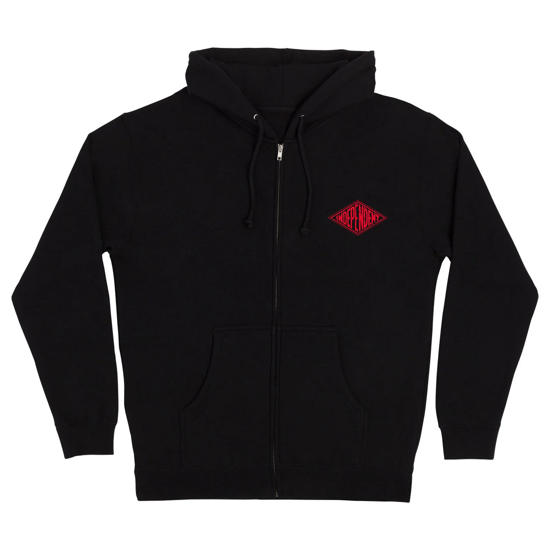 Independent Snake Bite Zip-Up Hooded Sweatshirt
