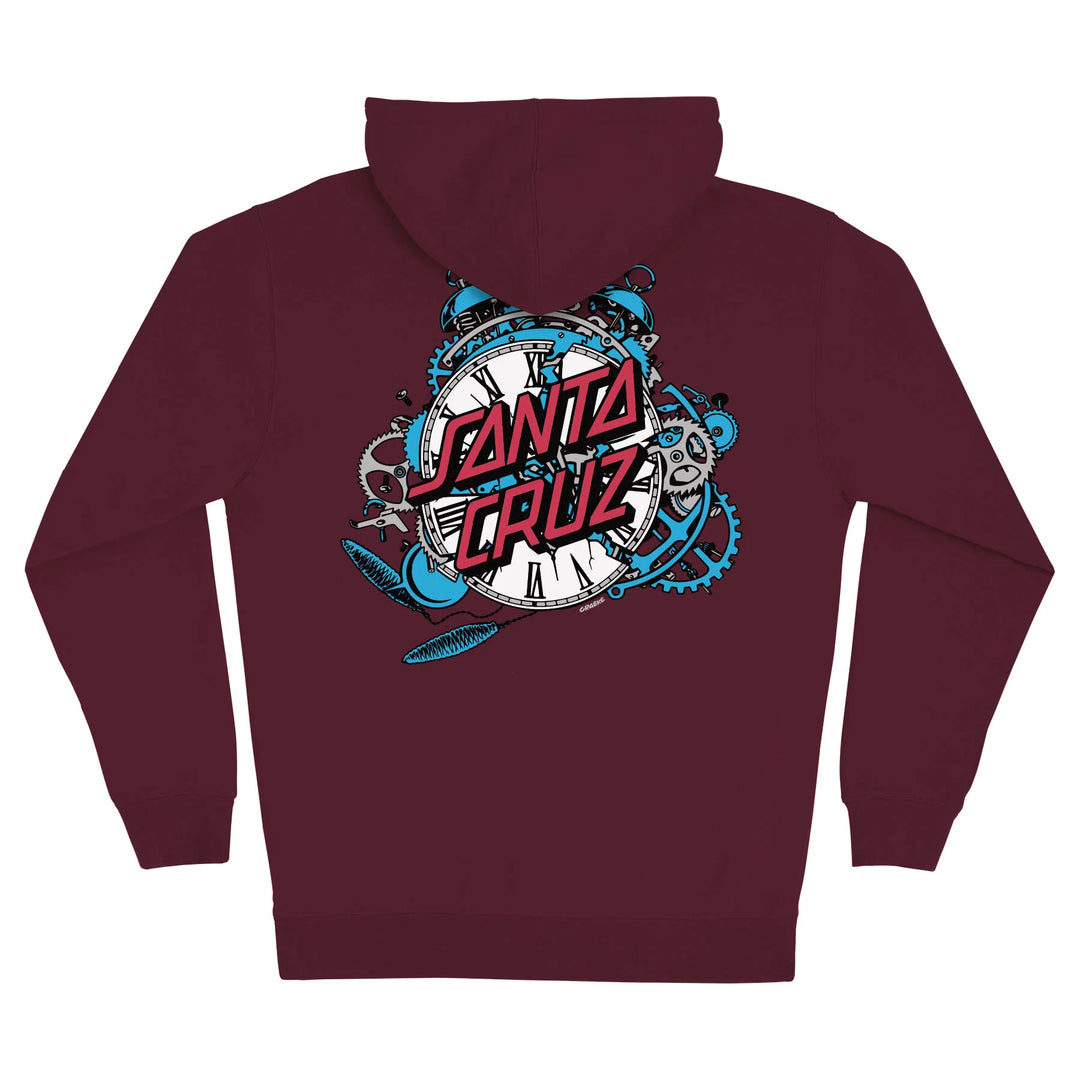 Santa Cruz Grabke Exploding Dot Zip-Up Hooded Sweatshirt