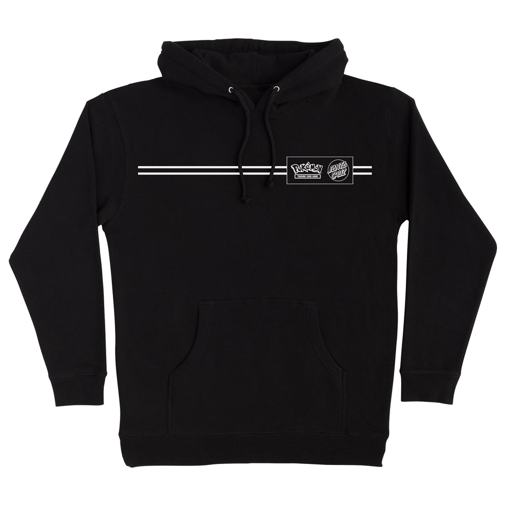 Santa Cruz Pokémon Energy Dot P/O Hooded Midweight Sweatshirt - Black
