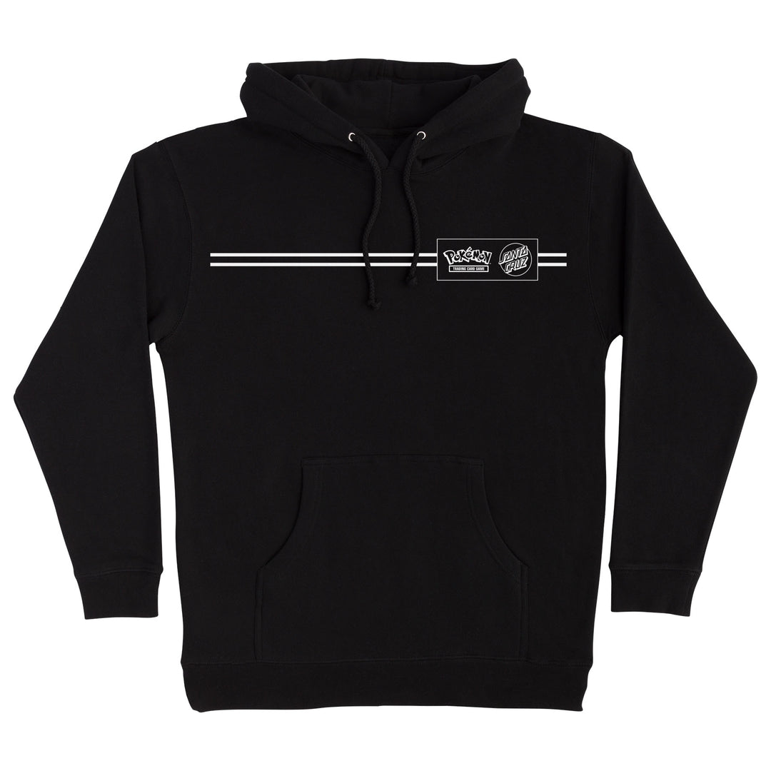 Santa Cruz Pokémon Energy Dot P/O Hooded Midweight Sweatshirt - Black