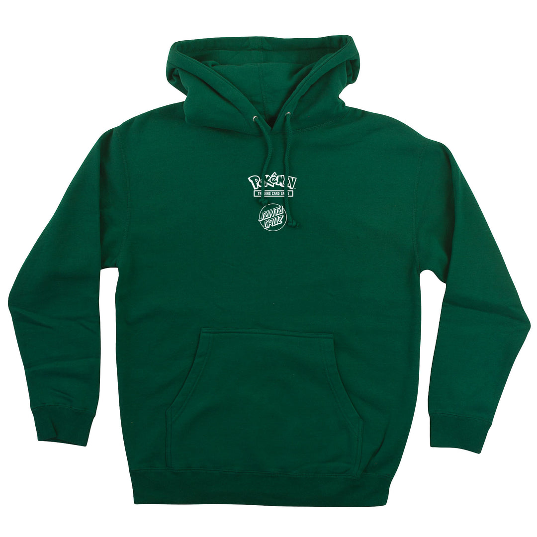 Santa Cruz Pokémon Power Dot P/O Hooded Midweight Sweatshirt - Forest