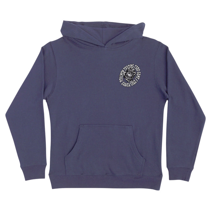 Santa Cruz Pokémon TCG Hand Youth P/O Hooded Midweight Sweatshirt - Storm Blue