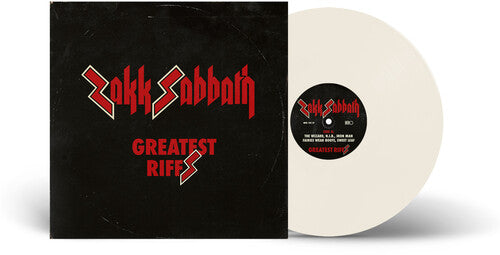 Zakk Sabbath - Greatest Riffs (Limited Edition White Colored 140 Gram Vinyl)