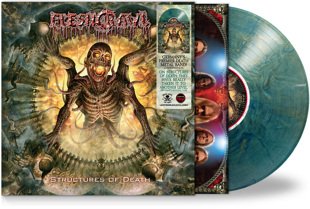 Fleshcrawl - Structures Of Death [Colored Vinyl] [Limited Edition]