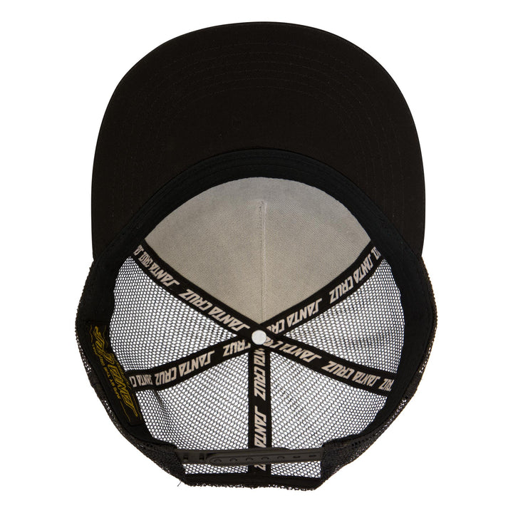 Santa Cruz Cruz Embroidered Mesh Trucker High Profile Hat