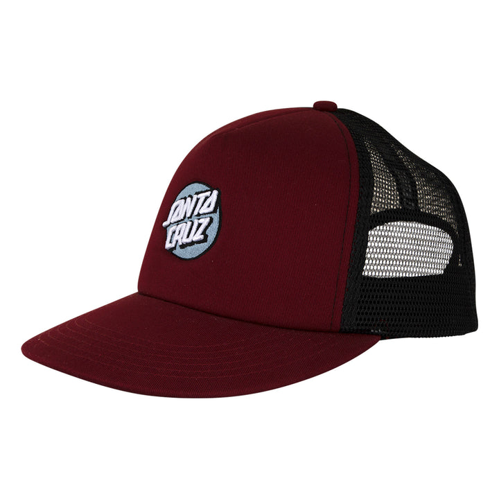 Santa Cruz Cruz Embroidered Mesh Trucker High Profile Hat