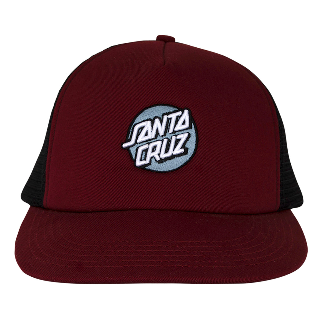 Santa Cruz Cruz Embroidered Mesh Trucker High Profile Hat
