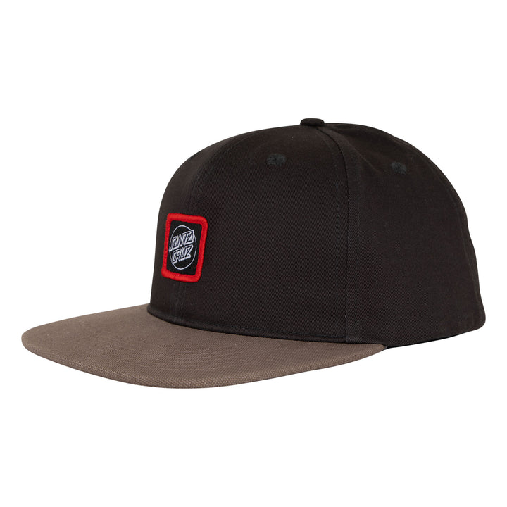 Santa Cruz Cruz Label Snapback Structured Hat