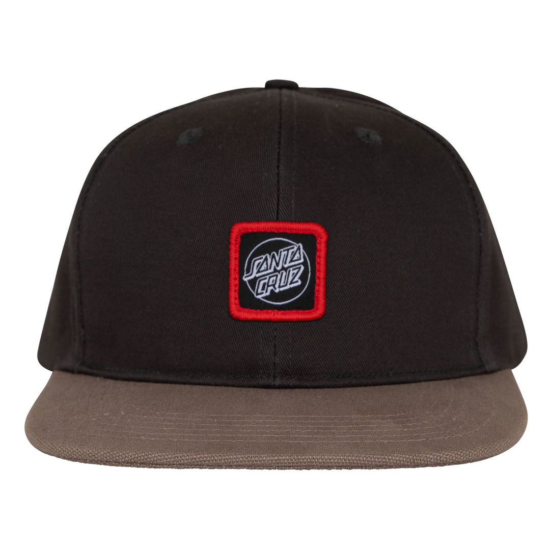 Santa Cruz Cruz Label Snapback Structured Hat