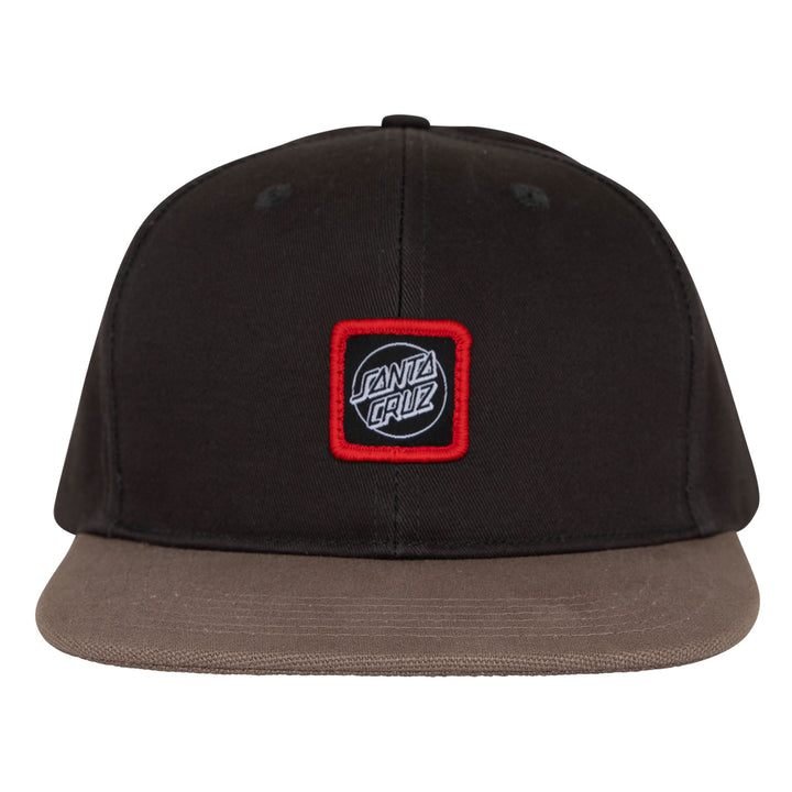 Santa Cruz Cruz Label Snapback Structured Hat