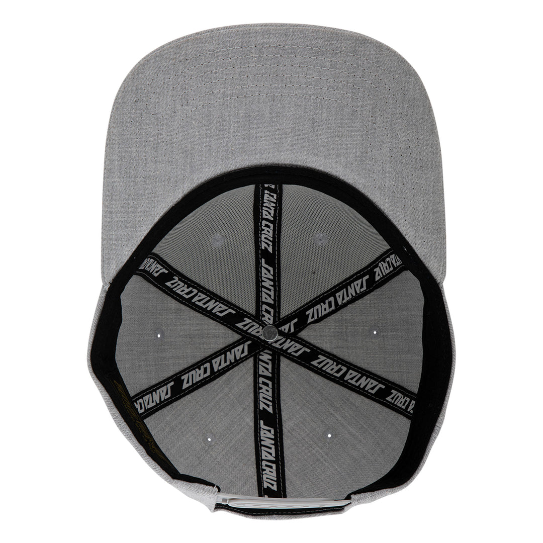 Santa Cruz Cruz Label Snapback Structured Hat