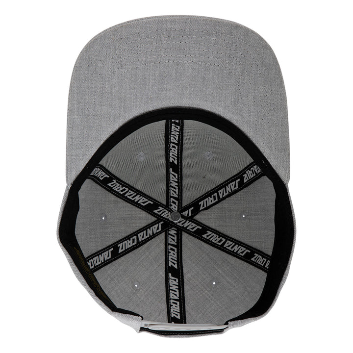 Santa Cruz Cruz Label Snapback Structured Hat