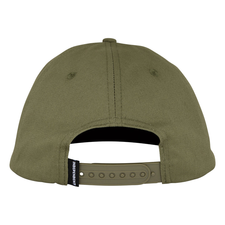 Independent Bar Logo Snapback Unstructured Hat
