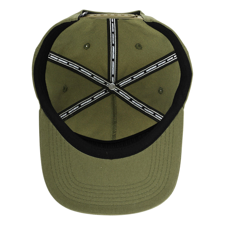 Independent Bar Logo Snapback Unstructured Hat