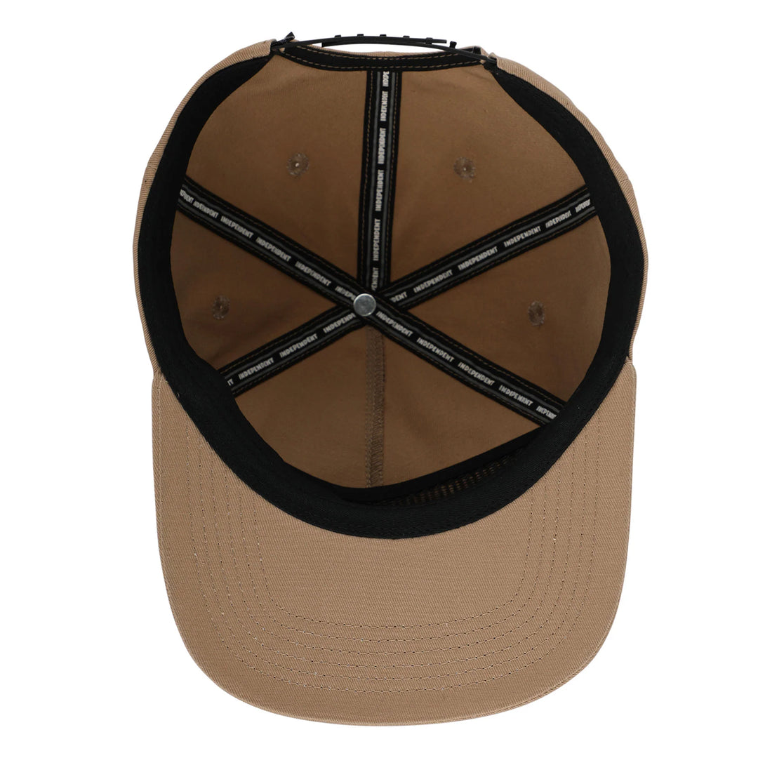 Independent Bar Logo Snapback Unstructured Hat