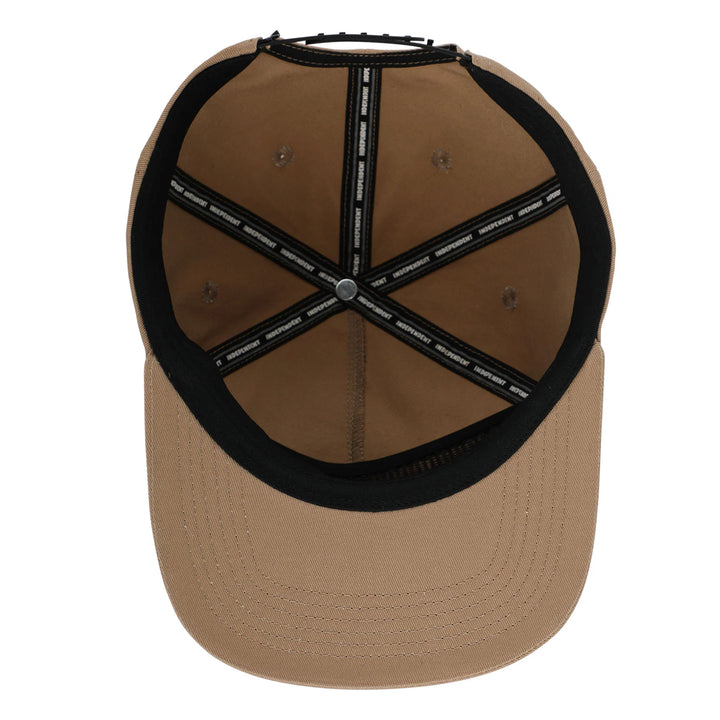 Independent Bar Logo Snapback Unstructured Hat