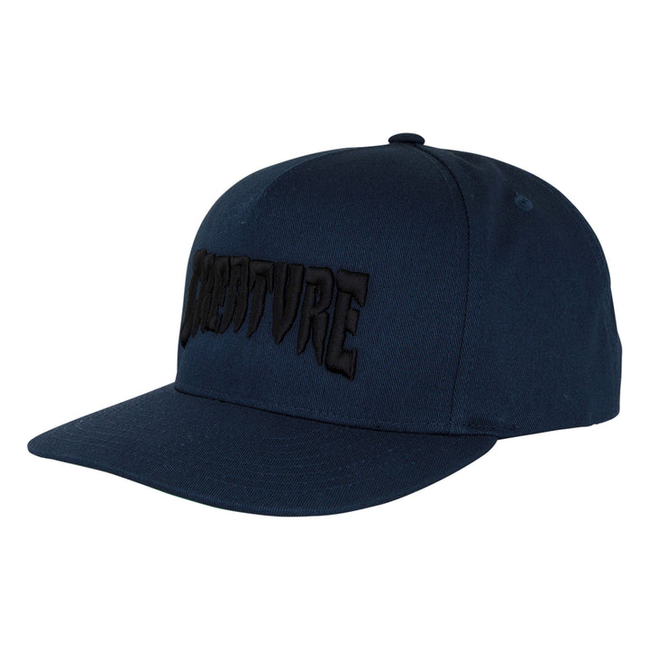 Creature Mono Logo Snapback Structured Hat