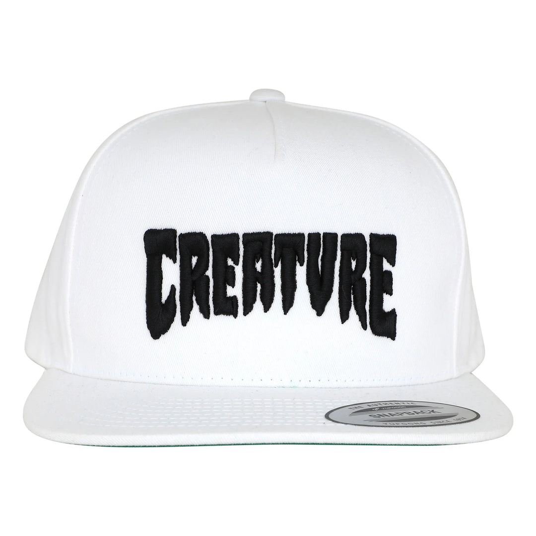 Creature Mono Logo Snapback Structured Hat