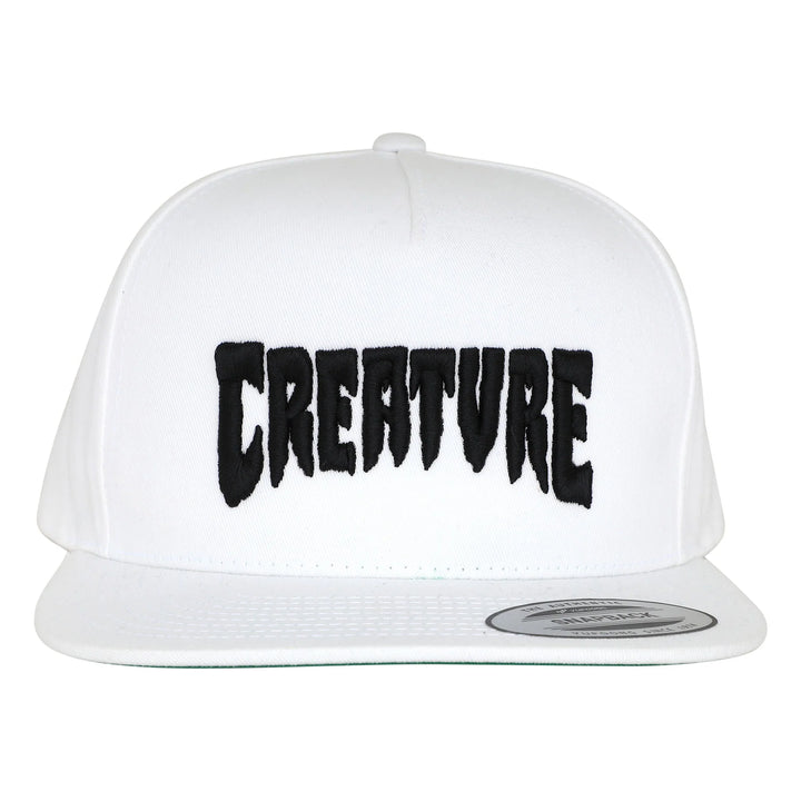 Creature Mono Logo Snapback Structured Hat