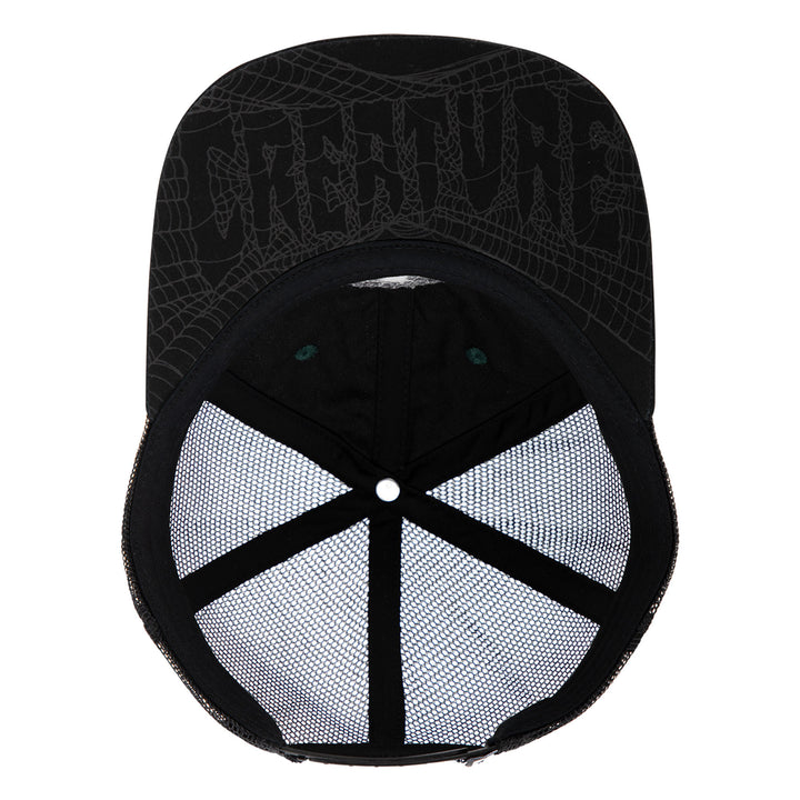 Creature Bonehead Flame Wash Mesh Trucker Unstructured Hat
