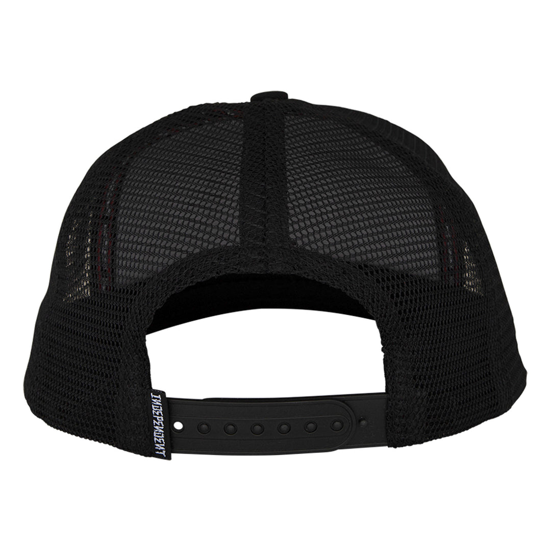Independent Dressen Skull Rose Snapback Structured Hat