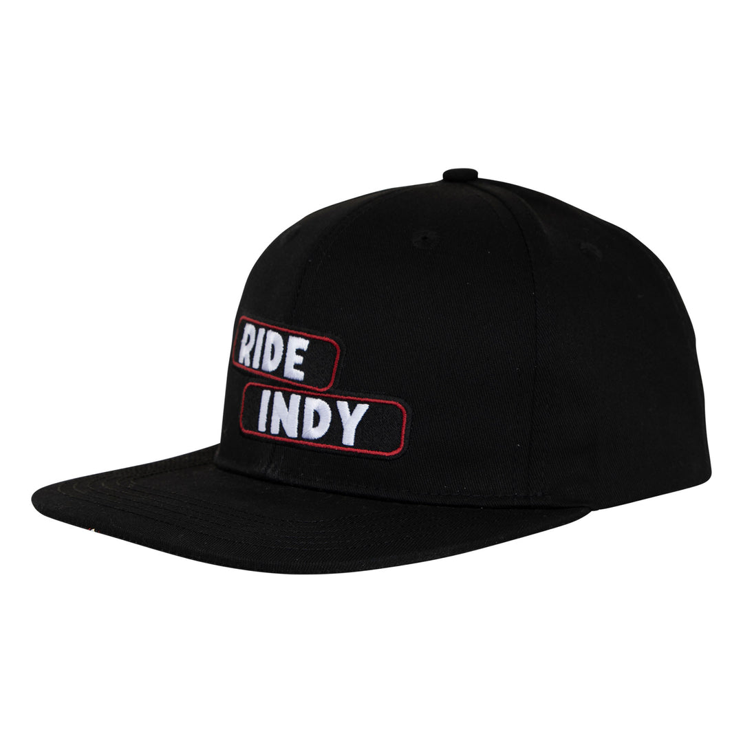 Independent Sticker Slap Snapback Unstructured Hat